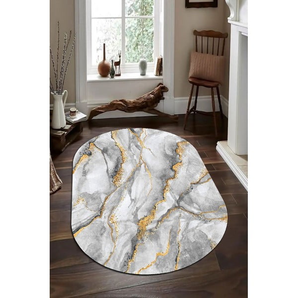 Килим в сиво-златисто 80x120 cm - Rizzoli-image-1