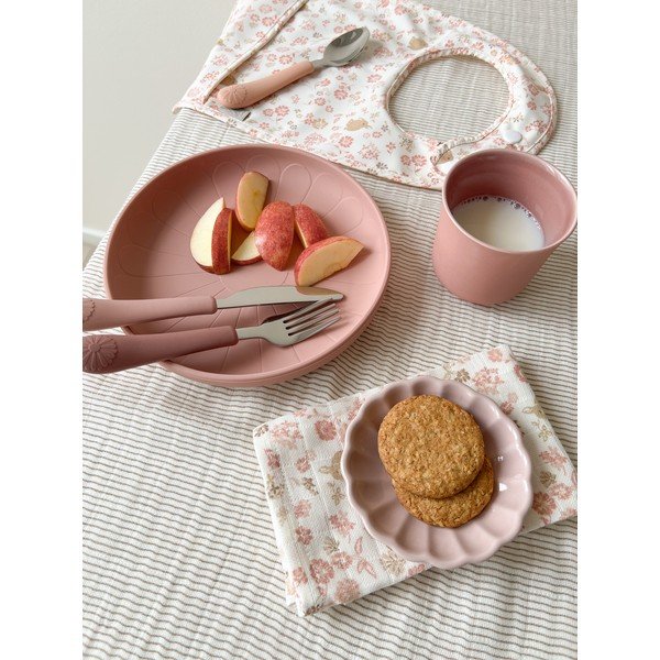 Детски прибори за хранене от силикон 3 бр. Rose Mix – Cam Cam Copenhagen-image-1