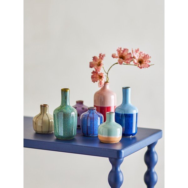 Глинени ръчно рисувани вази в комплект 7 бр. (височина 14 cm) Maien – Bloomingville-image-3
