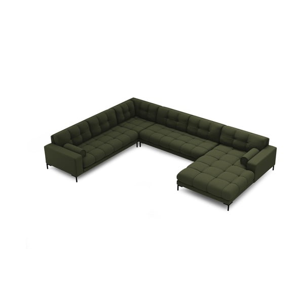 Зелен ъглов диван (ляв ъгъл) Bali – Cosmopolitan Design-image-4