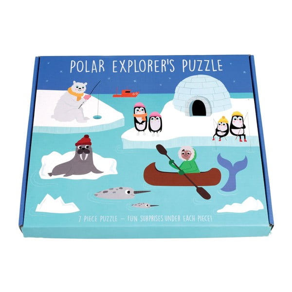 Puzzle s motivy polární expedice Rex London
