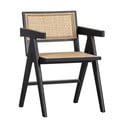 Стол за хранене от черно борово дърво Gunn - WOOOD