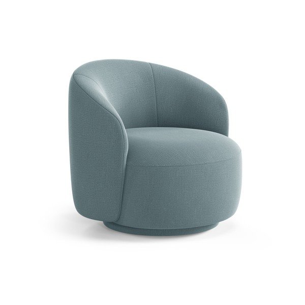 Светлосиньо въртящо се кресло Letizia – Micadoni 