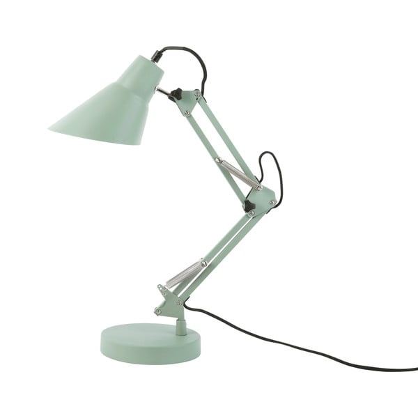 Зелена желязна настолна лампа Fit - Leitmotiv