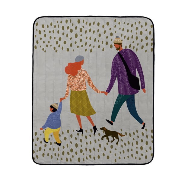 Одеяло за пикник , 145 x 180 cm Family - Butter Kings
