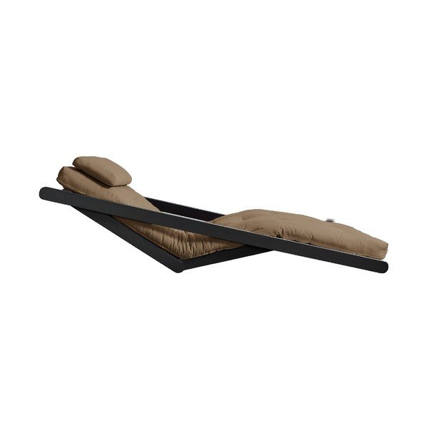 Променлив шезлонг Figo Black/Mocca - Karup Design-image-2