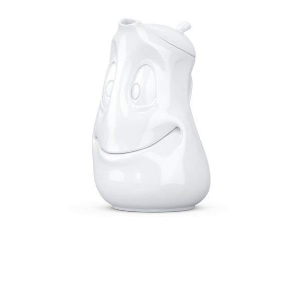 Чайник от бял усмихнат порцелан, обем 1200 ml Good Mood - 58products-image-2