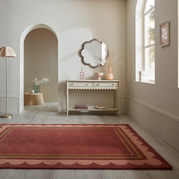 Бордо ръчно изработен вълнен килим 160x230 cm Lois – Flair Rugs-image-1