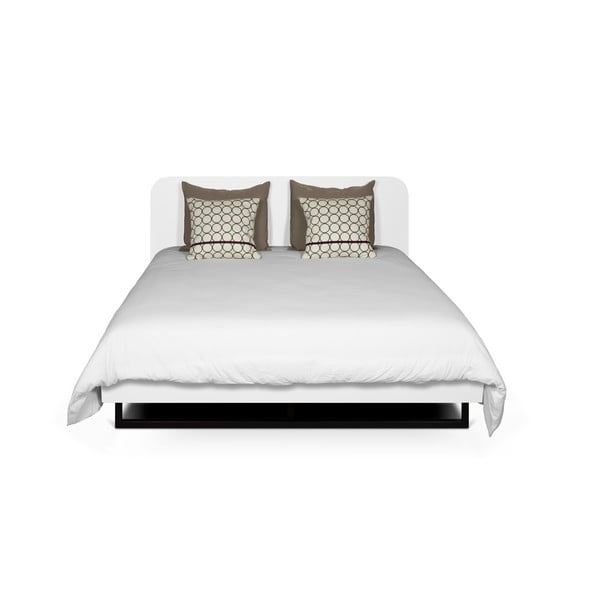 Бяло двойно легло с решетка 180x200 cm Mara - TemaHome
