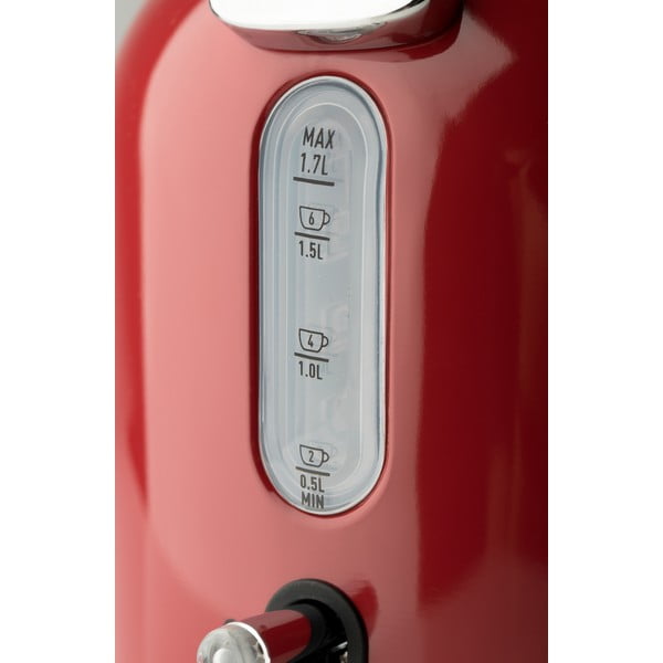 Червена електрическа кана 1,7 l Dorset Putty – Haden-image-4