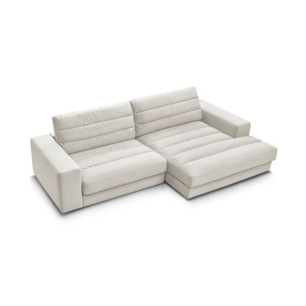 Бежов кадифен ъглов диван (десен ъгъл) Sierra – Bobochic Paris-image-4