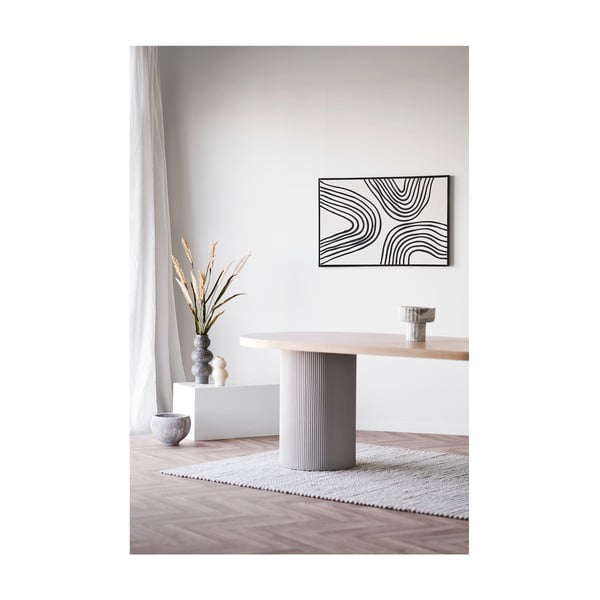 Бежова керамична ваза (височина 19,5 cm) Rona – House Nordic-image-2