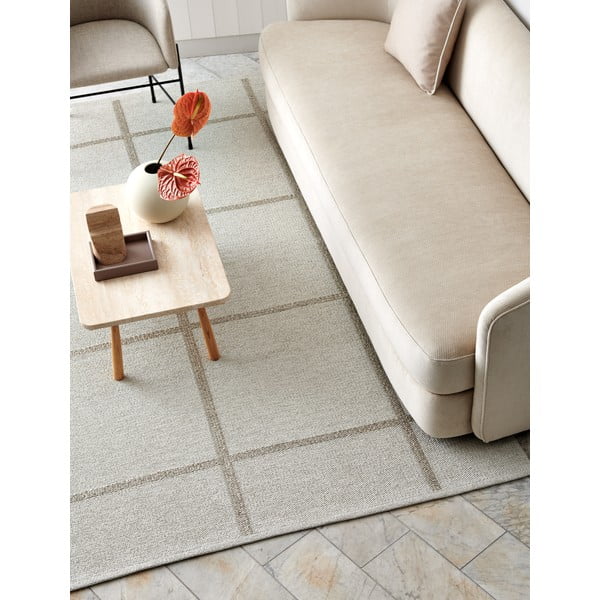 Кремава пътека за открито и закрито 70x225 cm Ada Fossil – Pappelina-image-3