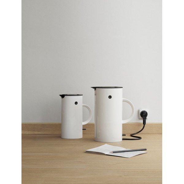 Бяла пластмасова електрическа кана 1,5 l EM77 – Stelton-image-2