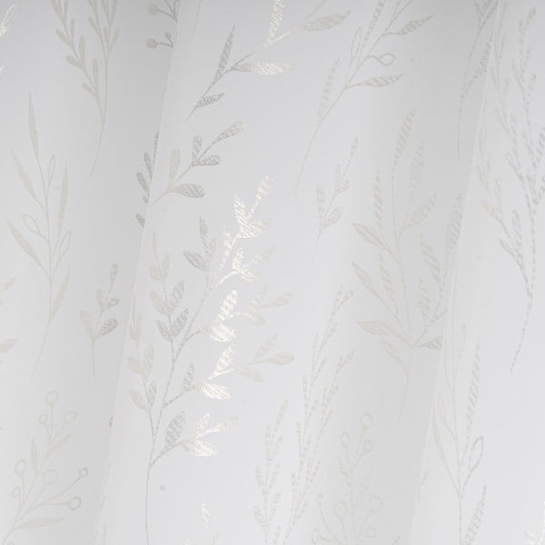 Бяло-сребриста завеса 140x260 cm Buds – Casa Selección-image-4
