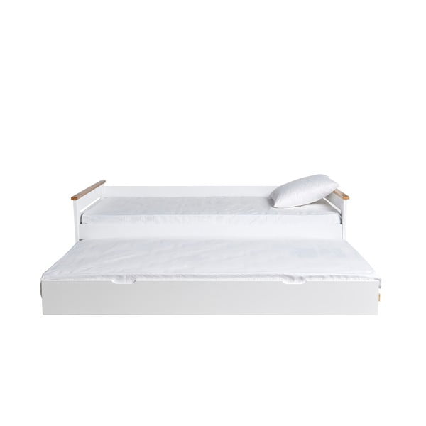 Бял разтегателен диван , 90 x 190 cm Lola - Marckeric-image-3