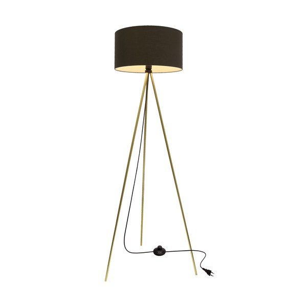 Подова лампа с текстилен абажур (височина 144 cm) Vanti – Candellux Lighting-image-1