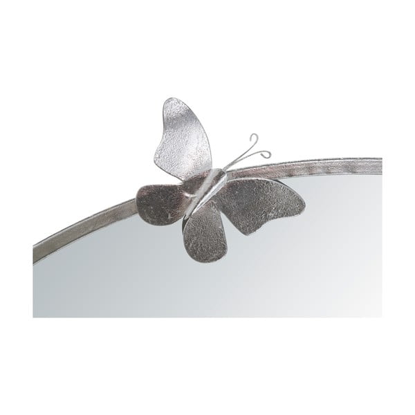 Огледало за стена в сребро Кръгло сребро, ø 91 cm - Mauro Ferretti-image-4