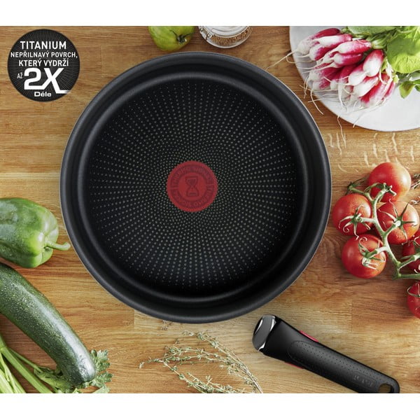 Комплект съдове 13 бр. от неръждаема стомана INGENIO Emotion L897DS04 – Tefal-image-1