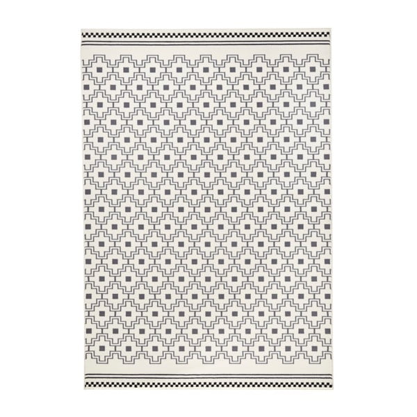 Černo-bílý koberec Zala Living Capri, 160 x 230 cm
