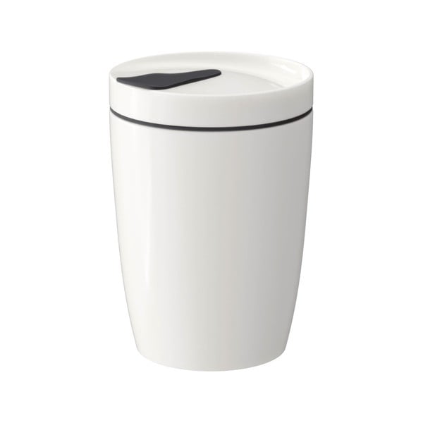 Бяла порцеланова чаша за пътуване Villeroy & Boch , 290 ml Like To Go - like | Villeroy & Boch
