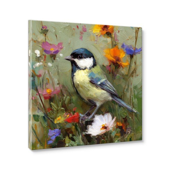Печатна върху платно картина 32x32 cm Yellow Parus – Styler-image-3