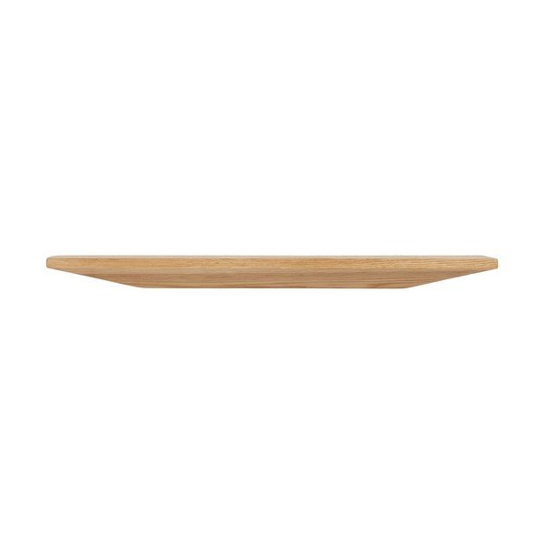 Стенен рафт от масивен дъб в светло естествен цвят 42,5 cm Calcata – House Nordic-image-3