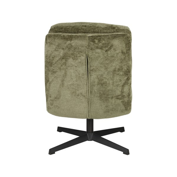 Зелено въртящо се кресло Kai – White Label-image-4