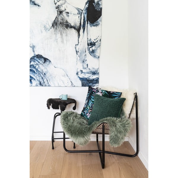 Зелена изкуствена кожа Овча кожа, 60 x 90 cm - Tiseco Home Studio-image-2