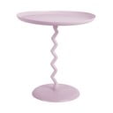 Метална кръгла странична масичка ø 40 cm Zig Zag – Leitmotiv