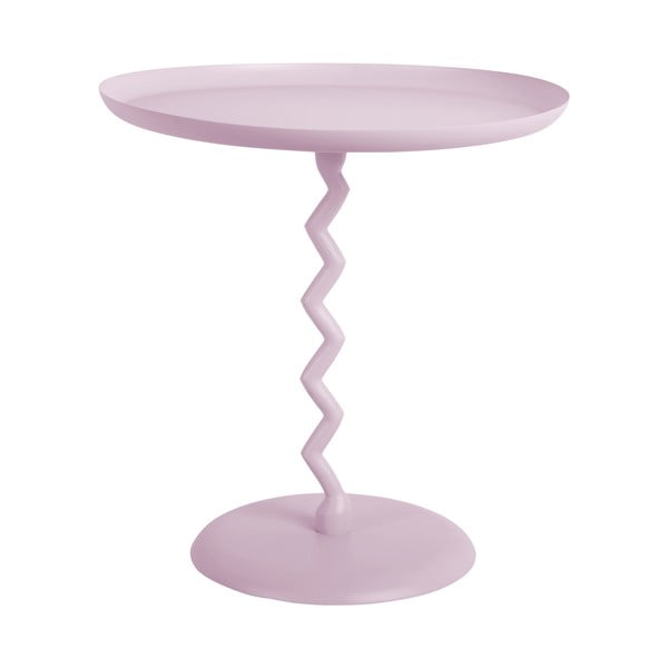 Метална кръгла странична масичка ø 40 cm Zig Zag – Leitmotiv