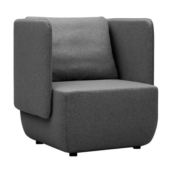 Антрацитен фотьойл Нисък Opera - Softline-image-2