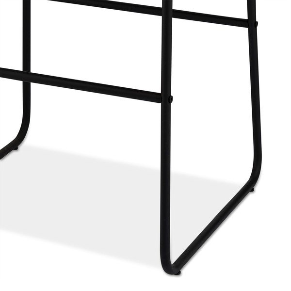 Комплект от 2 тъмнокафяви бар стола Indiana - Furnhouse-image-2