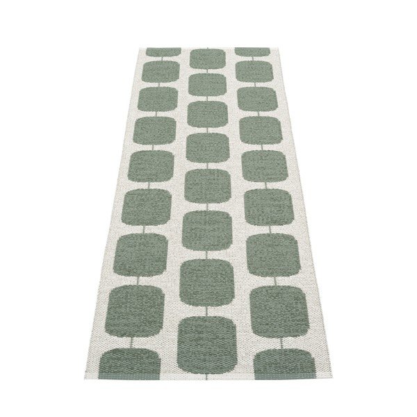 Зелена и кремава пътека за открито и закрито 70x200 cm Sten Army – Pappelina-image-2