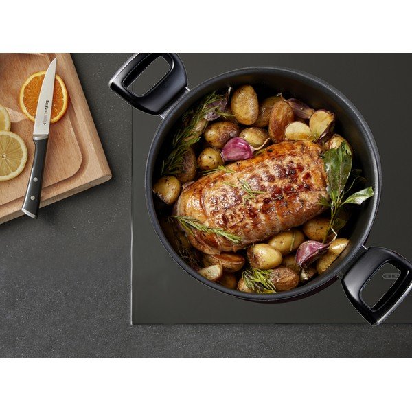 Тенджера с капак и незалепващо покритие 5,2 l Unlimited G2554672 – Tefal-image-1