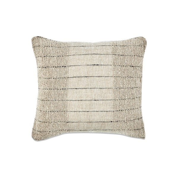 Бежова калъфка за възглавница от памук и лен , 50 x 50 cm Mayla - Nkuku