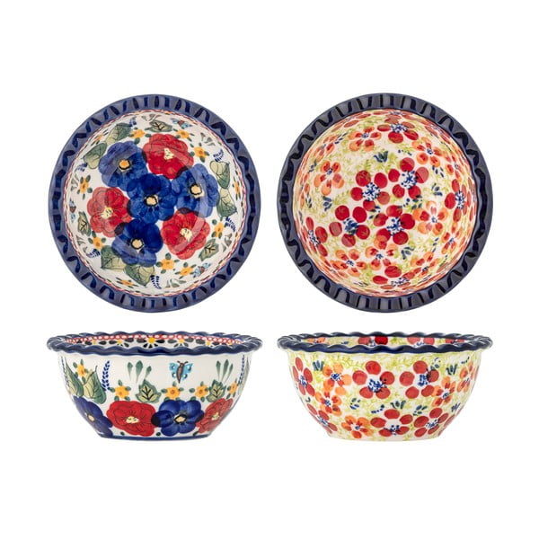 Глинени купички в комплект от за сервиране 2 бр. 380 ml Florist – Bloomingville