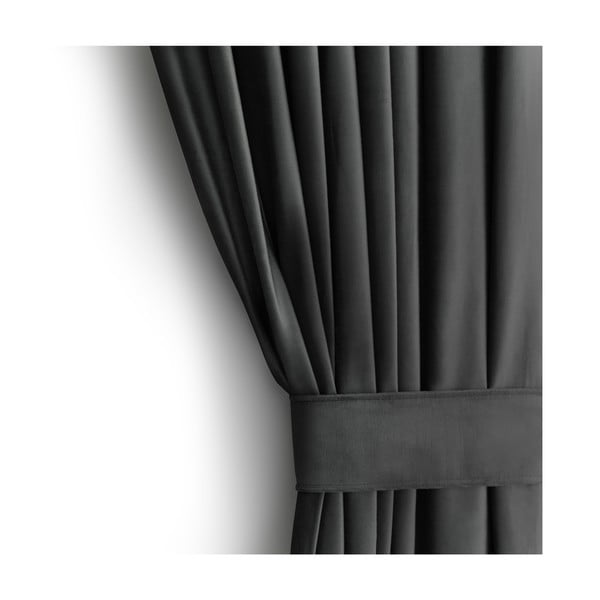 Сиво затъмняващо перде 140x270 cm – Restilo-image-3