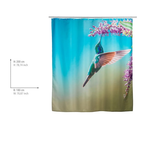 Завеса за душ 180x200 cm Managua – Wenko-image-1