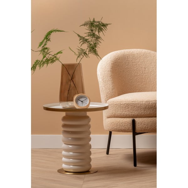 Метална кръгла странична масичка ø 41 cm Ruby – Leitmotiv-image-1