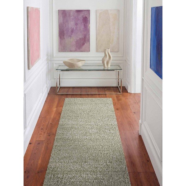 Светлозелена ръчно изработена пътека 80x200 cm Notting Hill Portobello – Ted Baker-image-1