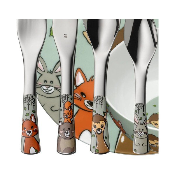 Порцеланов детски комплект за хранене 6 бр. Forest Friends – WMF-image-4