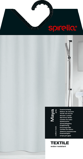 Завеса за душ 180x200 cm Maya – Spirella-image-1