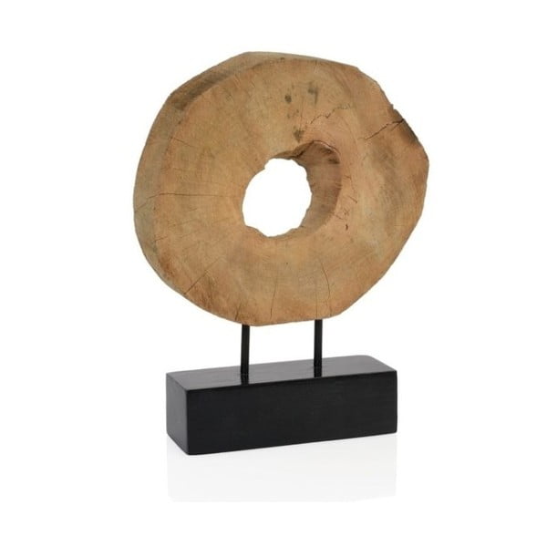 Dřevěná soška Špalek, 28x7,5x37 cm