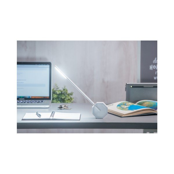 Бяла LED настолна лампа (височина 38 cm) Octagon One – Gingko-image-3