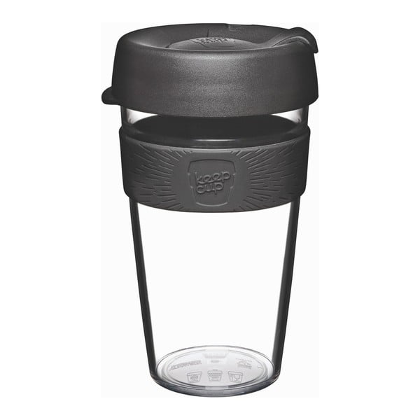 Чаша за пътуване Clear Edition Origin с капак, 454 ml - KeepCup