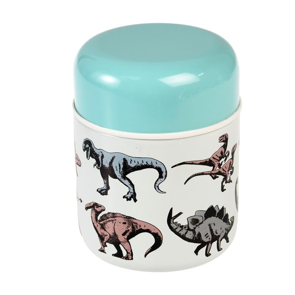 Син/кремав детски термос за храна 280 ml Prehistoric Land – Rex London