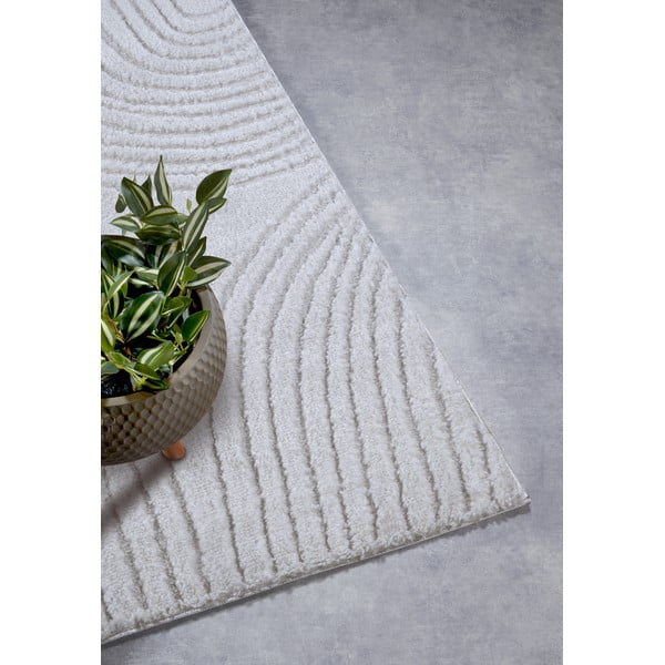 Кремава пътека 80x240 cm Pigment Cream White – Elle Decoration-image-2