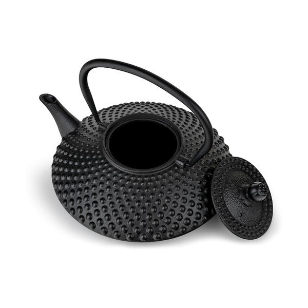 Черен чугунен чайник с цедка 1,25 l Xilin – Bredemeijer-image-3