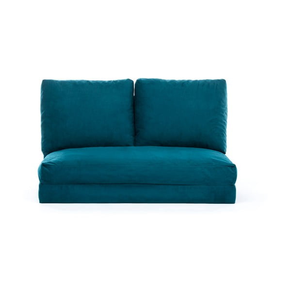 Разтегателен диван в петролен цвят 120 cm Taida – Balcab Home